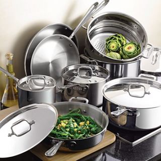 All Clad Stainless Steel 13 Piece Set