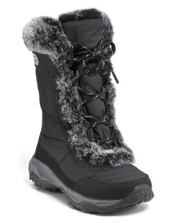 Girls Nuptse II Boots with Fur   Sizes 10 12 Toddler, 13, 1 4 Child