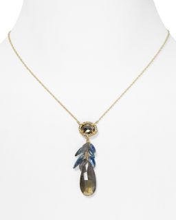 Bittar Siyabona Midnight Gold Cluster Necklace, 16