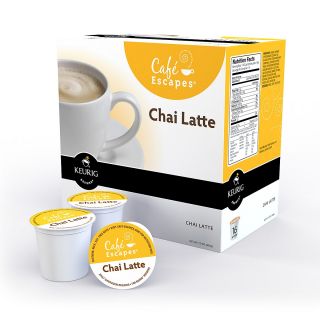 Keurig Café Escapes Chai Latte K Cups, 16 Pack