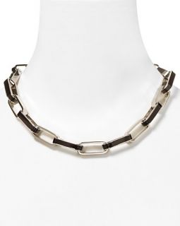BY MARC JACOBS Turnlock Enamel Link Necklace, 19