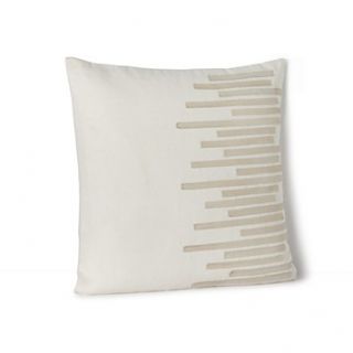 for HUGO BOSS Como Leather Decorative Pillow, 20 x 20
