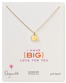 Have Big Love For You Pendant Necklace, 18