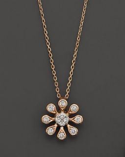 Pendant Necklace in 14K Rose Gold, .20 ct. t.w., 16