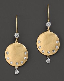 Diamond and 14K Yellow Gold Earrings, 0.22 ct. t.w.