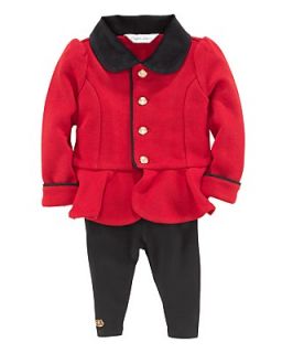 Ralph Lauren Childrenswear Infant Girls Fleece Jacket & Legging Set