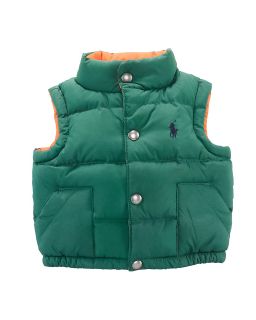  Reversible Elmwood Puffer Vest   Sizes 9 24 Months