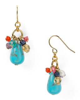 cluster drop earrings price $ 32 00 color multi quantity 1 2 3 4 5 6