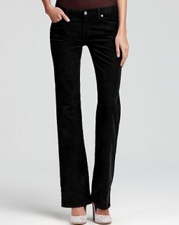 For All Mankind Kimmie Curvy Corduroy Bootcut Pants in Black
