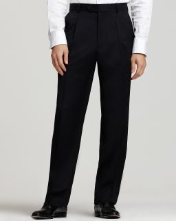 navy pleated trousers price $ 175 00 color navy size select size 30 31