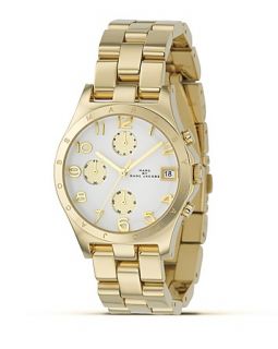 MARC JACOBS Henry Round Chronograph Watch, 36.5 mm