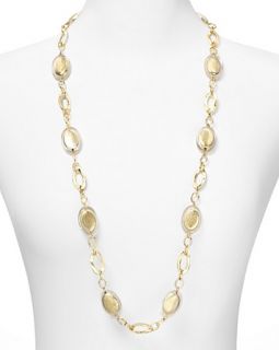 Chain with Stone and Crystal Pendants Necklace, 36