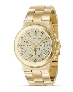 Plated Chronograph Watch with Bracelet Strap, 38 mm