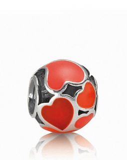 enamel red hot love price $ 45 00 color silver red quantity 1 2 3 4