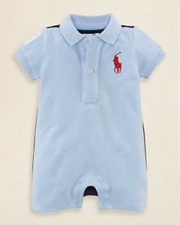 Ralph Lauren Childrenswear Infant Boys Big Pony Shortall   Sizes 3 9