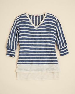 stripe loose knit top sizes 7 14 reg $ 78 00 sale $ 58 50 sale ends