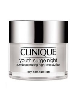 clinique youth surge night age decelerating night moisturizer $ 52 00