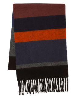 The Mens Store at Color Block Stripe Scarf