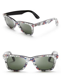 Ray Ban London Printed Wayfarer Sunglasses