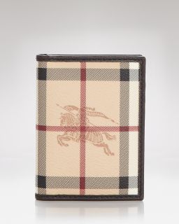 Burberry Wallet   Haymarket Bi Fold