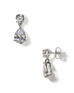 crislu princess drop earrings price $ 85 00 color silver quantity 1 2
