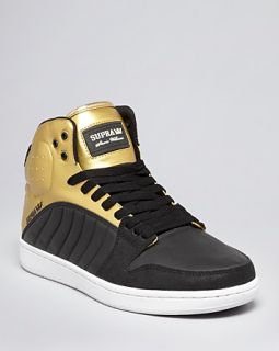 supra s1w mid top sneakers price $ 110 00 color black gold size select