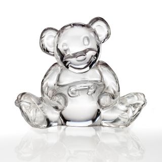 waterford crystal teddy bear figurine price $ 100 00 color clear