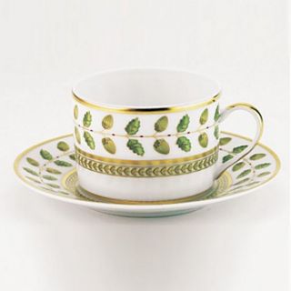 bernardaud constance tea cup price $ 114 00 color green gold quantity