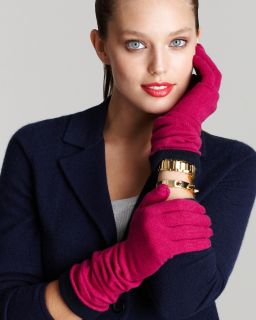 magaschoni cashmere color block gloves orig $ 126 00 sale $ 37 80