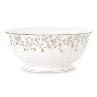 serving bowl price $ 160 00 color white w platinum trim quantity 1