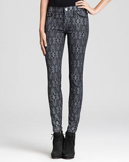 skinny jeans in lace print orig $ 218 00 sale $ 130 80 pricing policy
