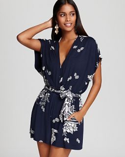 nanette lepore printed coverup romper price $ 148 00 color midnight