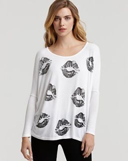 Lauren Moshi Tee   Mini Lips Tylie Draped