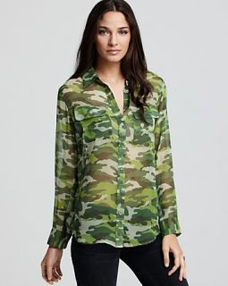 equipment blouse camo print slim signature price $ 208 00 color