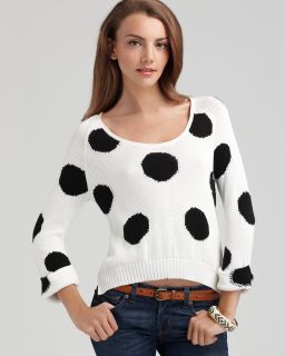 dolce vita sweater brandie dot price $ 187 00 color black white size