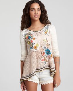 free people sweater menagerie yarn price $ 228 00 color oatmeal combo