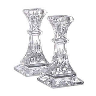 Waterford Crystal Lismore 6 Candlestick, Pair
