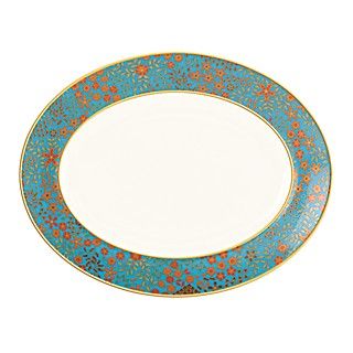 by Lenox Gilded Tapestry 13 Oval Platter