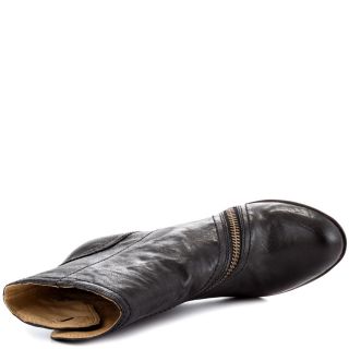 Frye Shoess Black Mimi Snap Bootie 76728   Black for 329.99