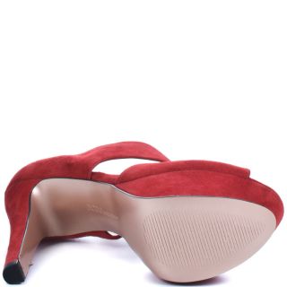 Helara   Rosso Suede, BCBG, $89.99