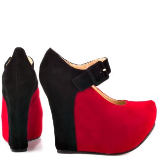 Luichinys Multi Color Night Fall   Red Black Suede for 94.99