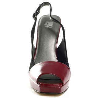 Ellena Heel   Black/Red, JLO Footwear, $114.99,