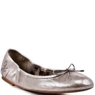 Womens Silver Flats   Ladies Silver Flats, Female Silver