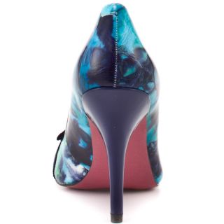 Marcy   Flower Blue Print, Paris Hilton, $80.74