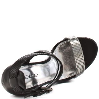 Ganice   Black and Silver, Bebe, $109.99,