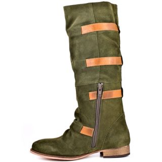 Frizz Bee   Olive Suede, Diba, $143.99
