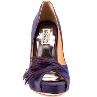 Badgley Mischkas Purple Ginnie   Violet Leather for 244.99