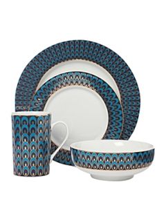 Pied a Terre Peacock 16 piece dinner set   