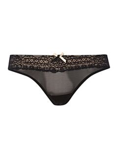 Panache Sophie thong Black   