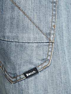 Bench Casablancas straight fitted jeans Denim Light Wash   